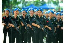 世界级通讯社新华社报道广州黄埔维和军旅夏令营